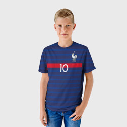 Детская футболка 3D Mbappe home Euro 2020 - фото 2