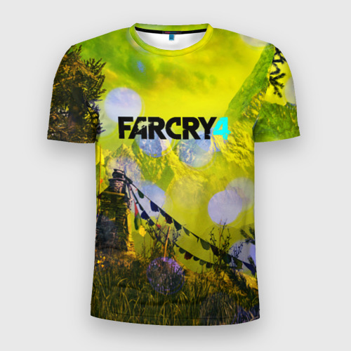 Мужская футболка 3D Slim Farcry4, цвет 3D печать