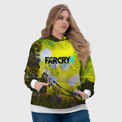 Женская толстовка 3D Farcry4, цвет 3D печать - фото 6