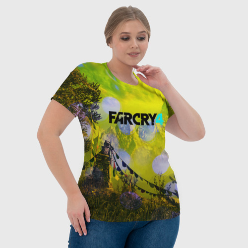 Женская футболка 3D Farcry4, цвет 3D печать - фото 6