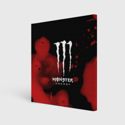 Холст квадратный Monster energy