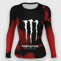 Женский рашгард 3D Monster energy