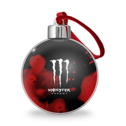 Ёлочный шар Monster energy