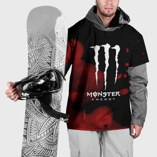 Накидка на куртку 3D Monster energy, цвет 3D печать