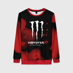 Женский свитшот 3D Monster energy