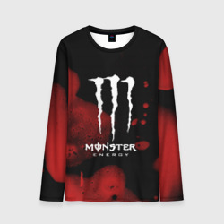 Мужской лонгслив 3D Monster energy