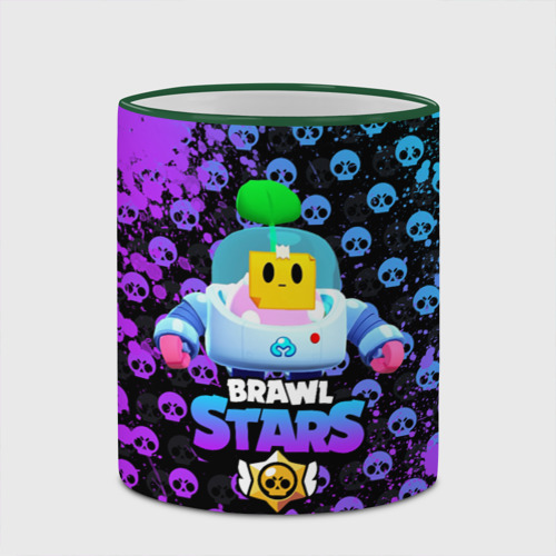 Кружка с полной запечаткой Brawl Stars SPROUT, цвет Кант зеленый - фото 4