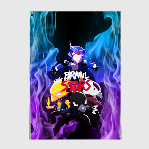 Постер Brawl Stars CROW