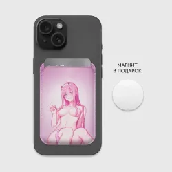Картхолдер Magsafe магнитный Darling IN the Franxx - фото 2