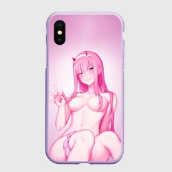 Чехол для iPhone XS Max матовый Darling IN the Franxx