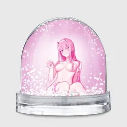 Игрушка Снежный шар Darling IN the Franxx