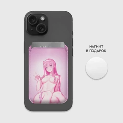 Картхолдер Magsafe магнитный Darling IN the Franxx - фото 2