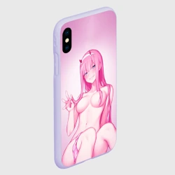 Чехол для iPhone XS Max матовый Darling IN the Franxx - фото 2