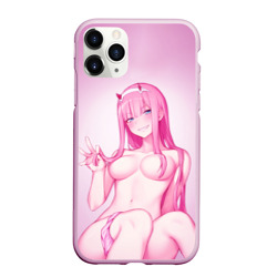 Чехол для iPhone 11 Pro Max матовый Darling IN the Franxx