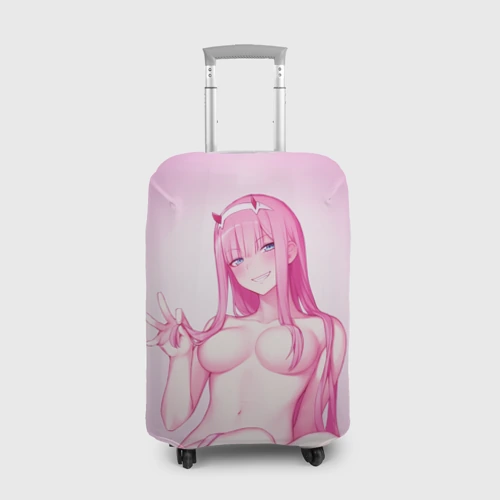 Чехол для чемодана 3D Darling IN the Franxx