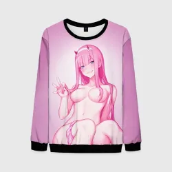 Мужской свитшот 3D Darling IN the Franxx
