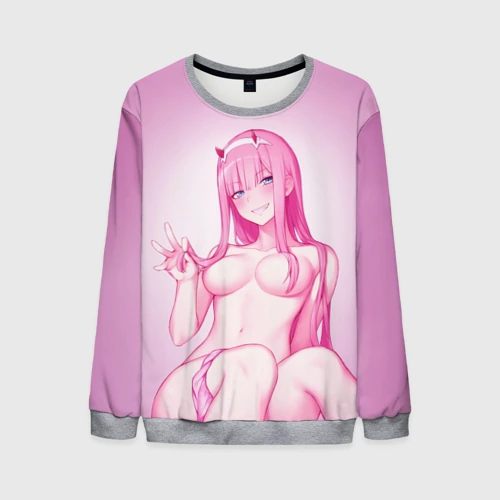 Мужской свитшот 3D Darling IN the Franxx