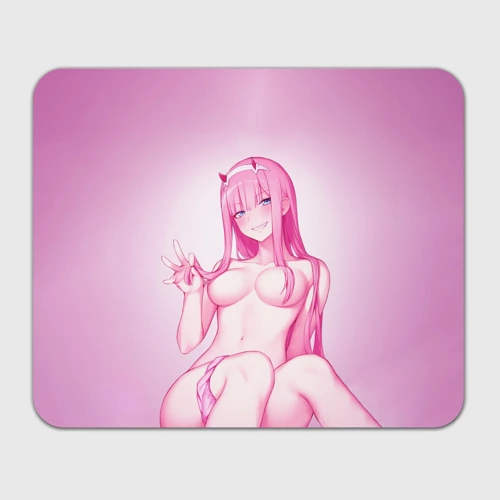 Прямоугольный коврик для мышки Darling IN the Franxx