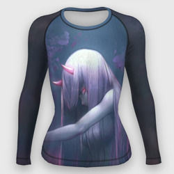 Женский рашгард 3D Ноль Два сбоку - Darling in the FranXX