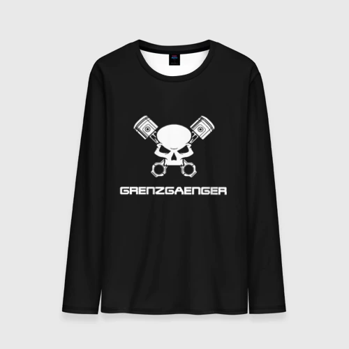 Мужской лонгслив 3D Grenzgaenger