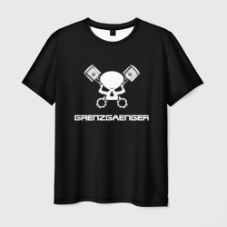 Мужская футболка 3D Grenzgaenger