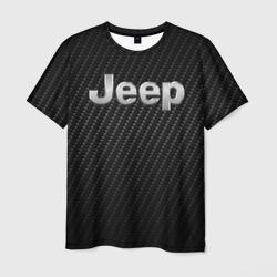 Мужская футболка 3D Jeep Carbone Джип Карбон