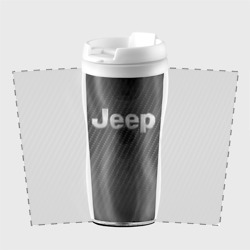 Термокружка-непроливайка Jeep Carbone Джип Карбон - фото 2