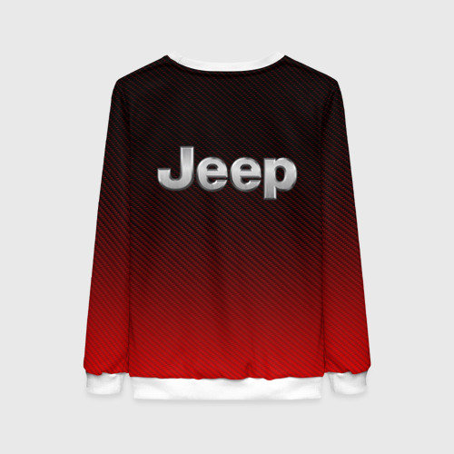 Женский свитшот 3D Jeep Джип +спина, цвет 3D печать - фото 2