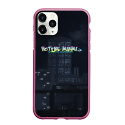 Чехол для iPhone 11 Pro Max матовый Hotline Miami