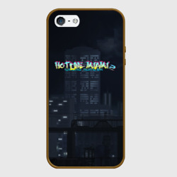 Чехол для iPhone 5/5S матовый Hotline Miami