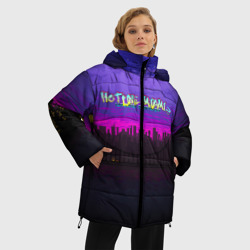 Женская зимняя куртка Oversize Hotline miami2 - фото 2