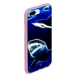Чехол для iPhone 7Plus/8 Plus матовый Дельфин в море - фото 2
