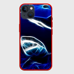 Чехол для iPhone 14 Дельфин в море