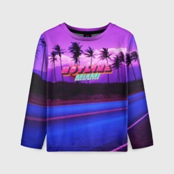 Детский лонгслив 3D Hotline Miami