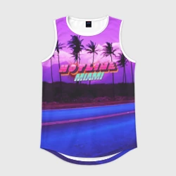 Мужская спортивная майка 3D Hotline Miami