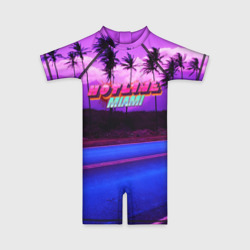 Детский купальный костюм 3D Hotline Miami