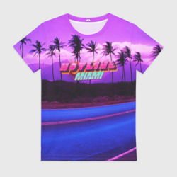 Женская футболка 3D Hotline Miami