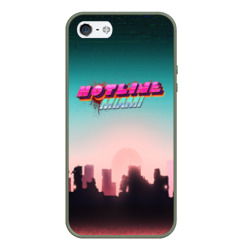 Чехол для iPhone 5/5S матовый Hotline Miami