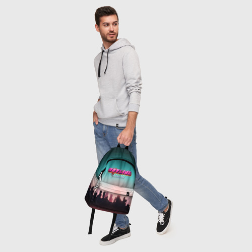 Рюкзак 3D с принтом HOTLINE MIAMI, фото #5