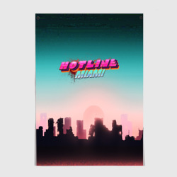 Постер Hotline Miami