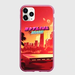 Чехол для iPhone 11 Pro матовый Hotline Miami