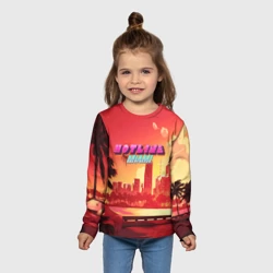 Детский лонгслив 3D Hotline Miami - фото 2