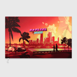 Флаг 3D Hotline Miami