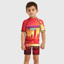 Детский купальный костюм 3D Hotline Miami - фото 2