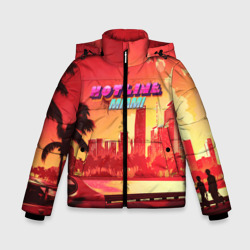 Зимняя куртка для мальчиков 3D Hotline Miami