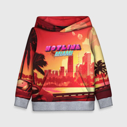 Детская толстовка 3D Hotline Miami