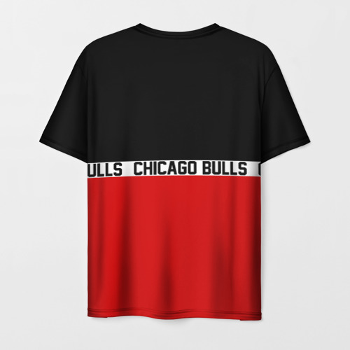 Мужская футболка 3D Chicago bulls Чикаго буллс, цвет 3D печать - фото 2