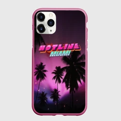 Чехол для iPhone 11 Pro матовый Hotline Miami