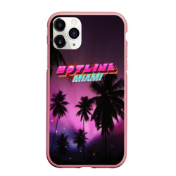 Чехол для iPhone 11 Pro Max матовый Hotline Miami