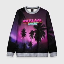Детский свитшот 3D Hotline Miami